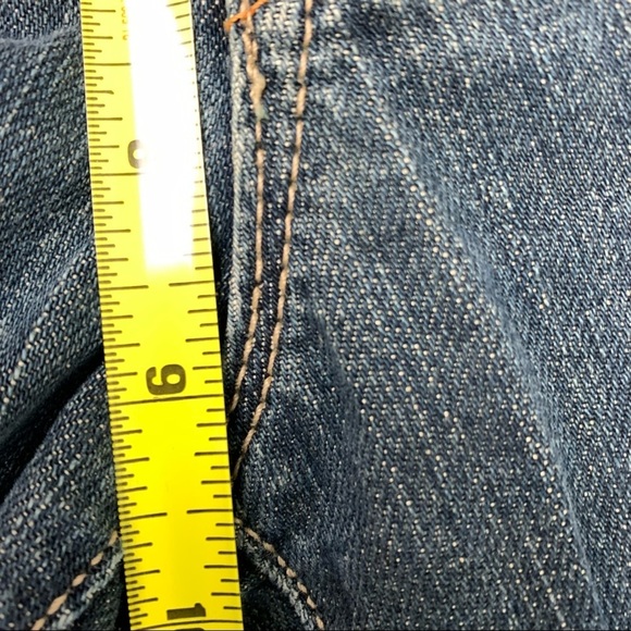 Gap Flare Blue Jeans Size 6 Reg - Picture 9 of 11